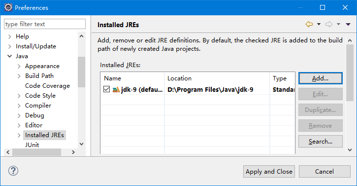 IDEA 配置 Java 9