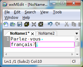 wxMEdit 3.1